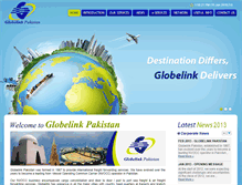 Tablet Screenshot of globelinkpk.com